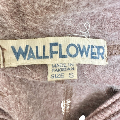 Wallflower Womens Overalls S Pink Cotton Poly Casual Adjustable Straps Pockets