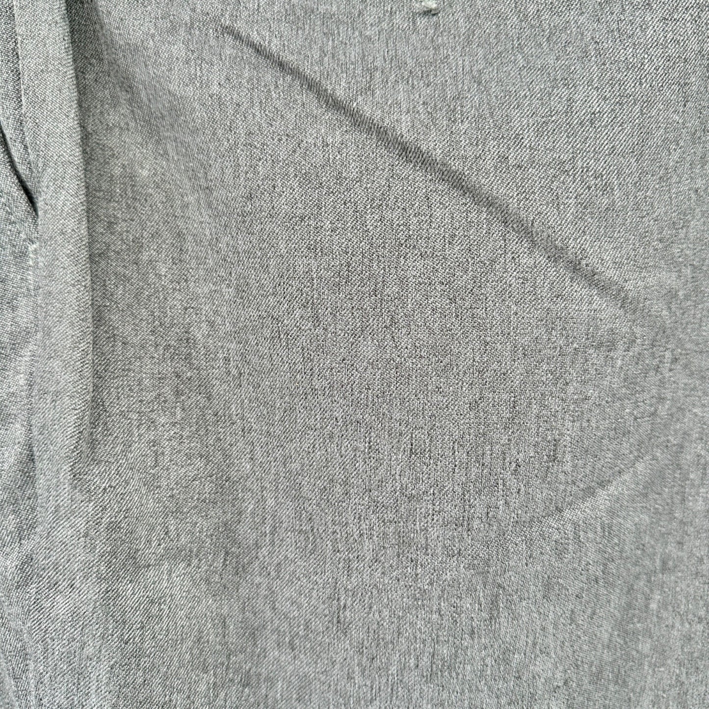 Harbor Bay Mens Dress Pants 56/30 Gray Polyester Flat Front Classic Fit