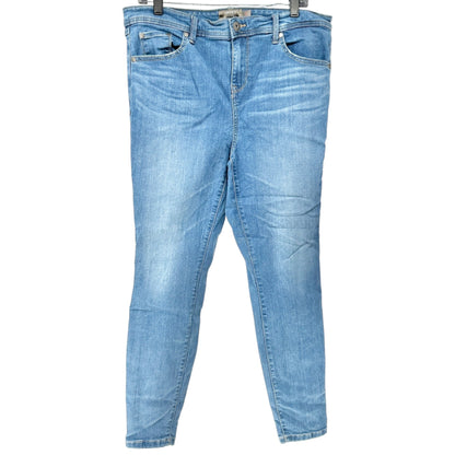 Torrid Jeans Womens 14R Blue Denim Luxe Super Skinny Super Soft Stretch Mid-Rise