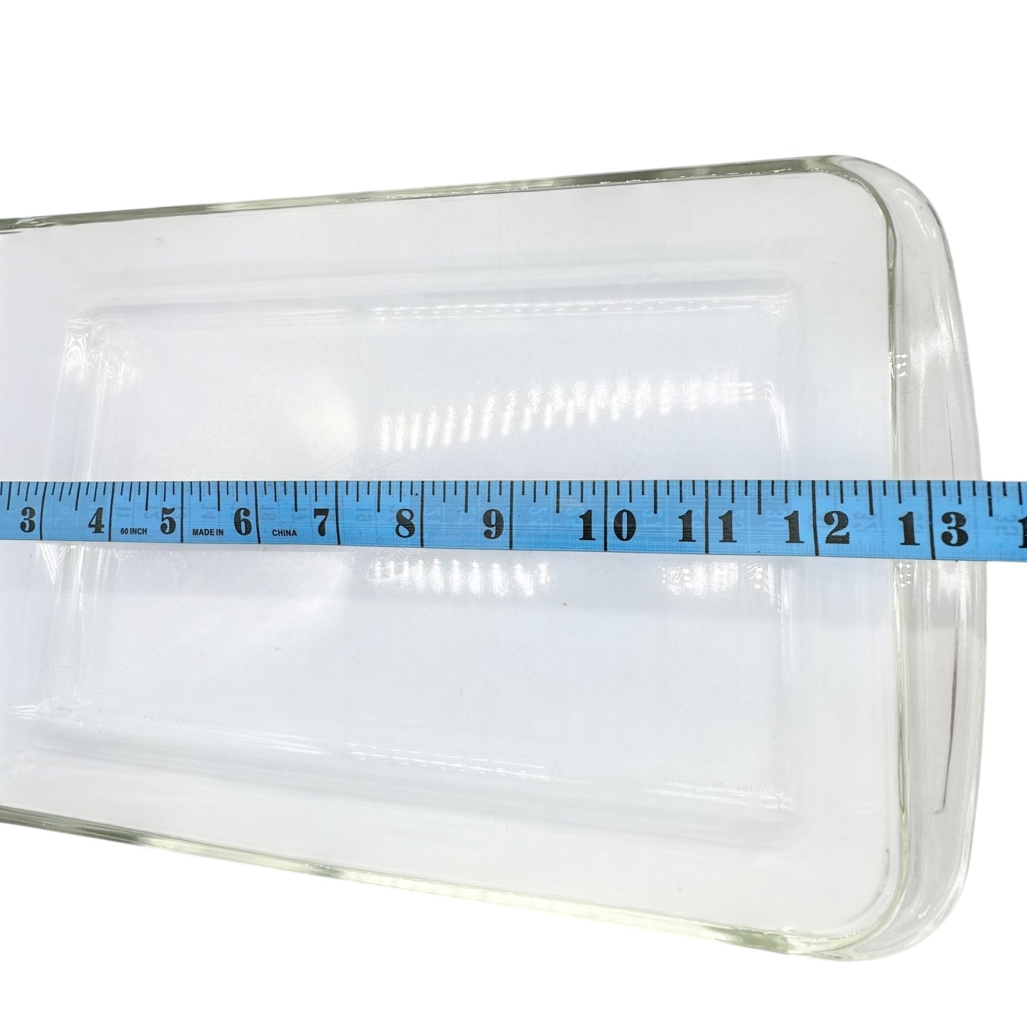 Pyrex Glass Rectangle Baking Dish 13 X 7.5 inches Clear Made in USA