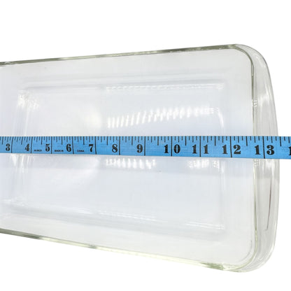 Pyrex Glass Rectangle Baking Dish 13 X 7.5 inches Clear Made in USA