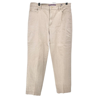 Gloria Vanderbilt Jeans Capris Womens Size 16 Long Cotton/Spandex Blend Missy
