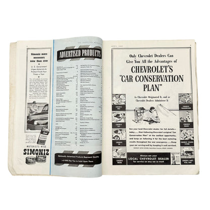 The American Magazine April 1942 Vintage Issue Historic American Narratives