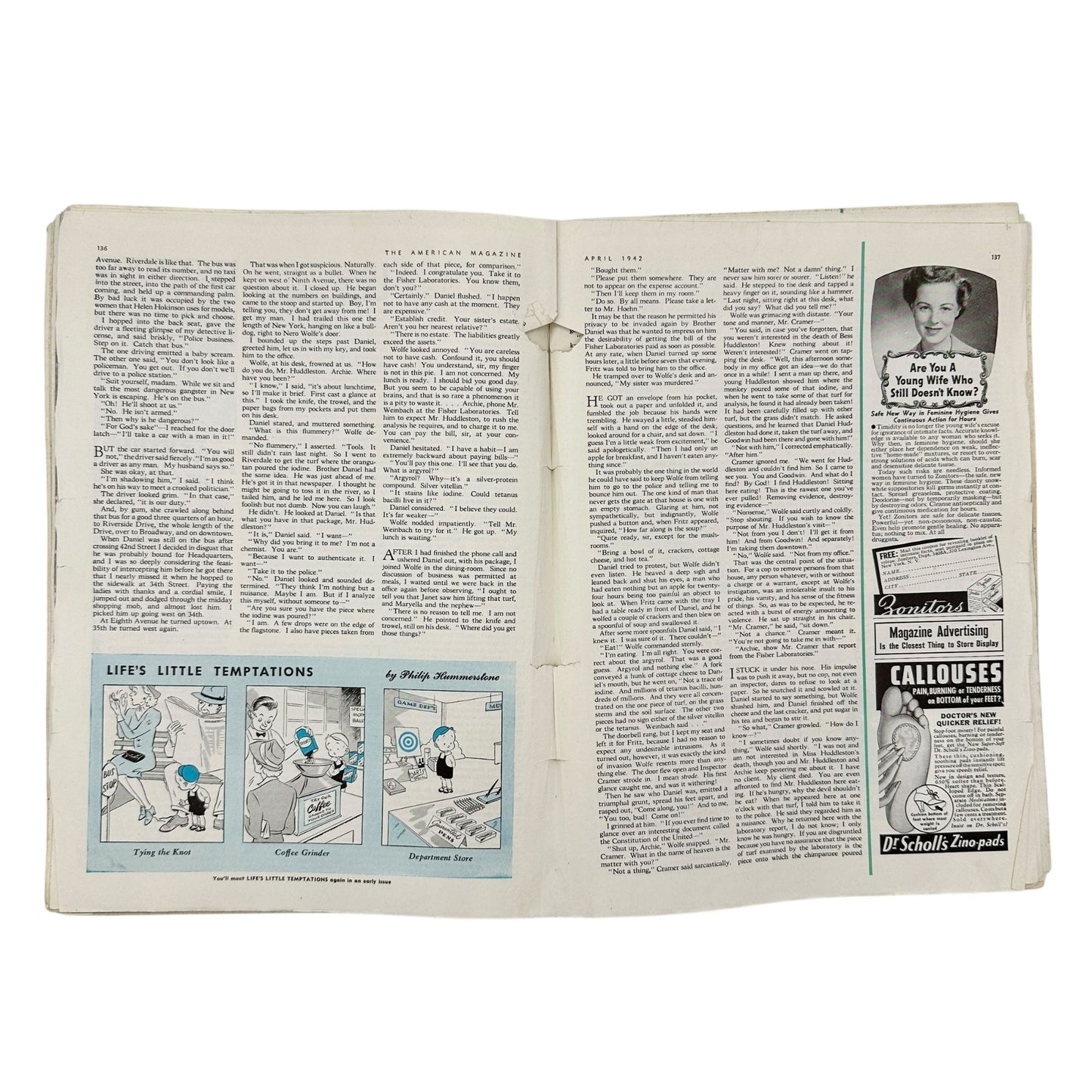 The American Magazine April 1942 Vintage Issue Historic American Narratives