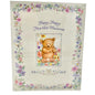 Hallmark Happy Memories Teddy Bear Floral Photo Album 3 Ring Binder 10.5x8.5x3