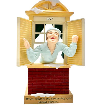 Hallmark Keepsake Ornament 1997 Away To The Window Collectors Club Mem Exclusive