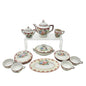 Little Duchess Childrens China Tea Set 20 Piece Hand Painted Floral Design White