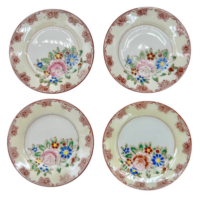 Little Duchess Childrens China Tea Set 20 Piece Hand Painted Floral Design White