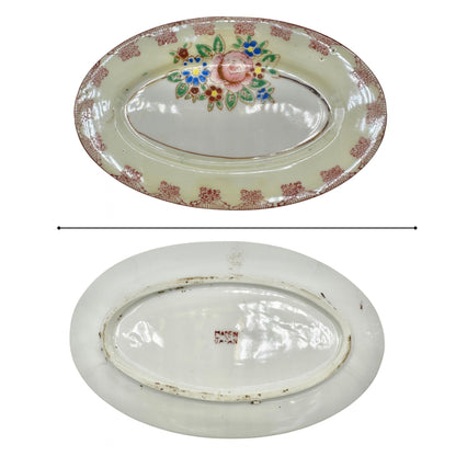 Little Duchess Childrens China Tea Set 20 Piece Hand Painted Floral Design White
