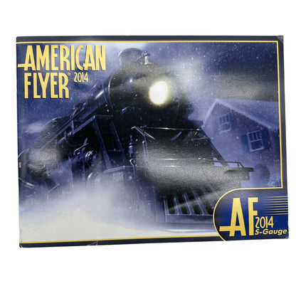 American Flyer S-Gauge Train 4 Catalog Set 2014-2017 Full Color Illustrations