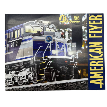 American Flyer S-Gauge Train 4 Catalog Set 2014-2017 Full Color Illustrations
