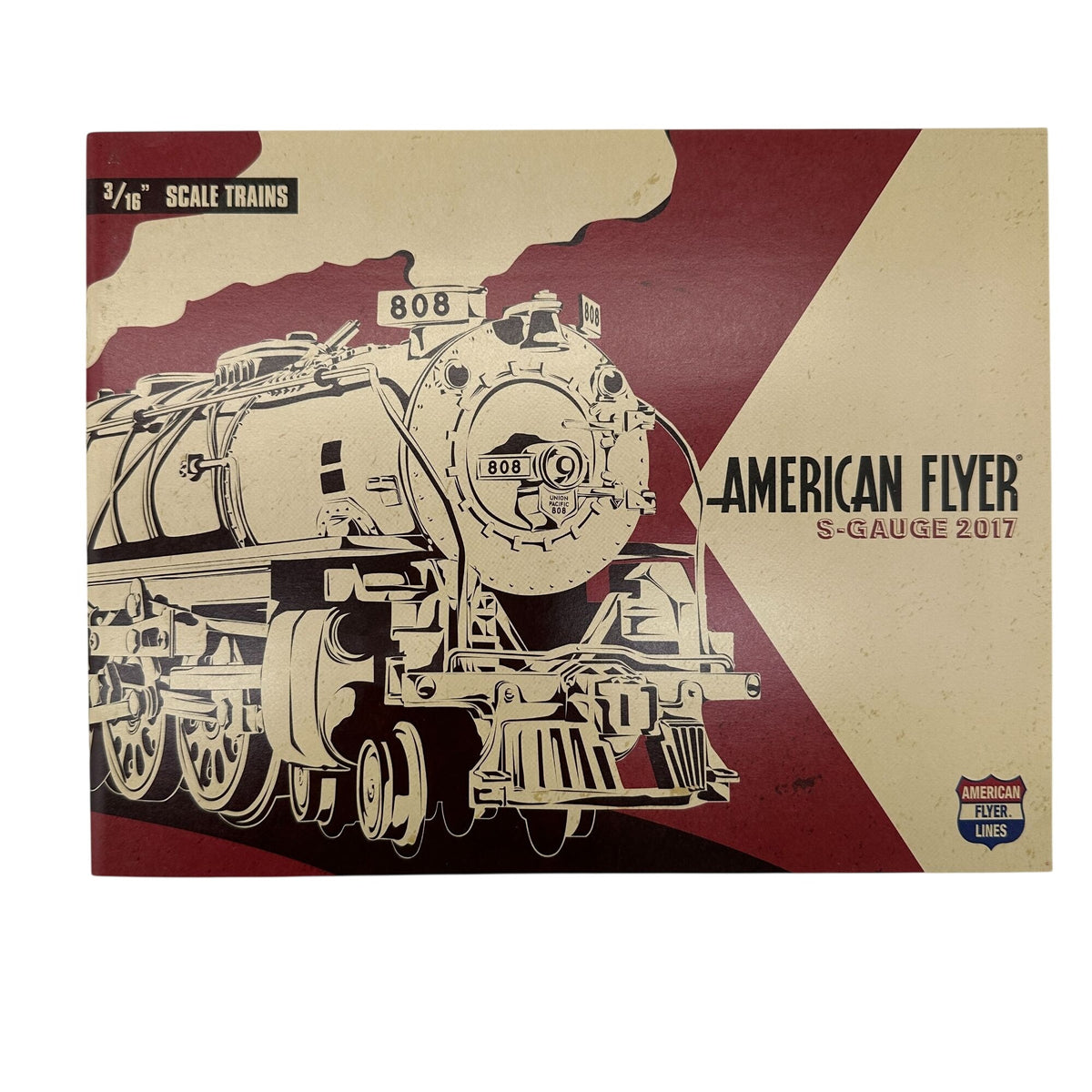 American Flyer S-Gauge Train 4 Catalog Set 2014-2017 Full Color Illustrations