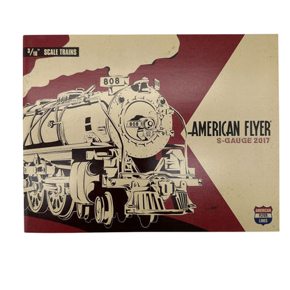 American Flyer S-Gauge Train 4 Catalog Set 2014-2017 Full Color Illustrations