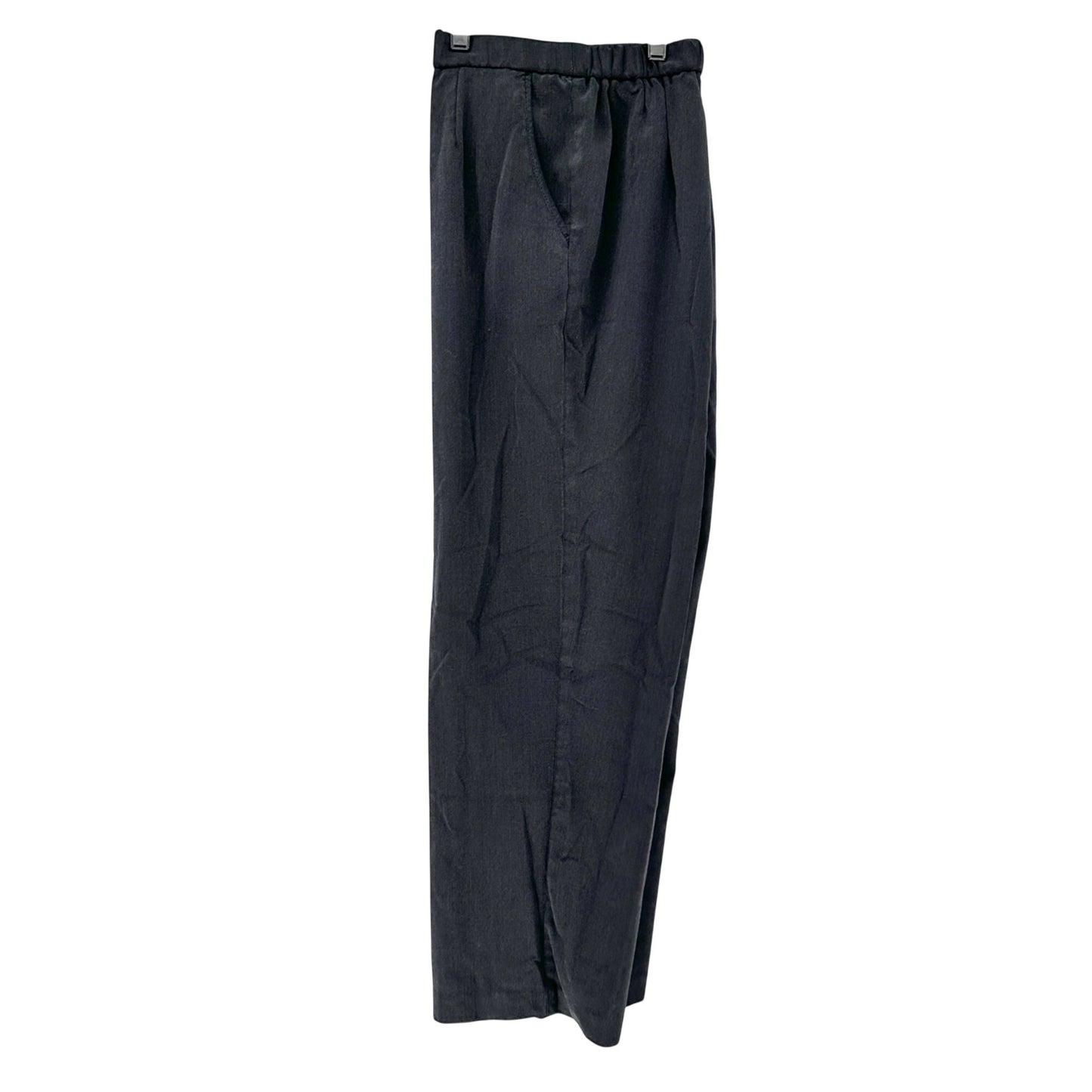 Briggs Womens Pants Size 16WS Black Wide-Leg Polyester Rayon Spandex Blend