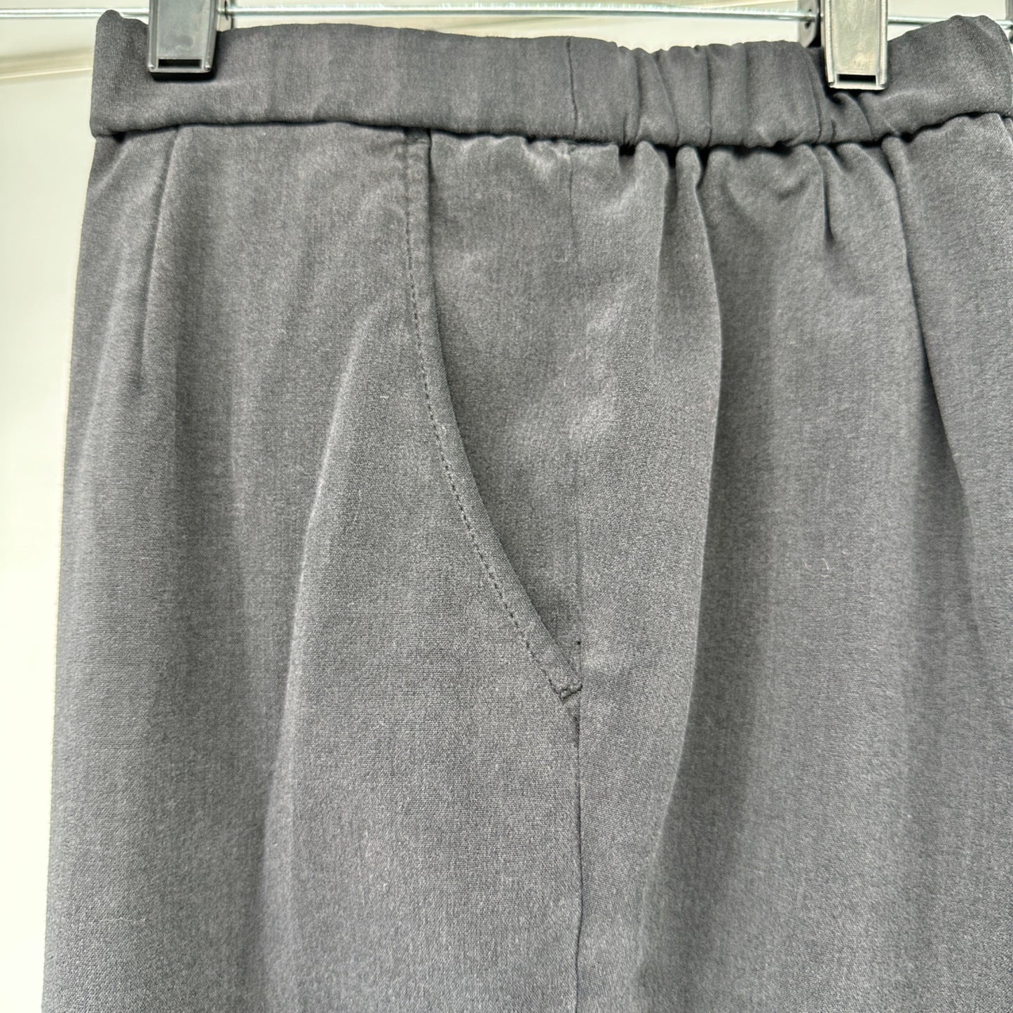 Briggs Womens Pants Size 16WS Black Wide-Leg Polyester Rayon Spandex Blend