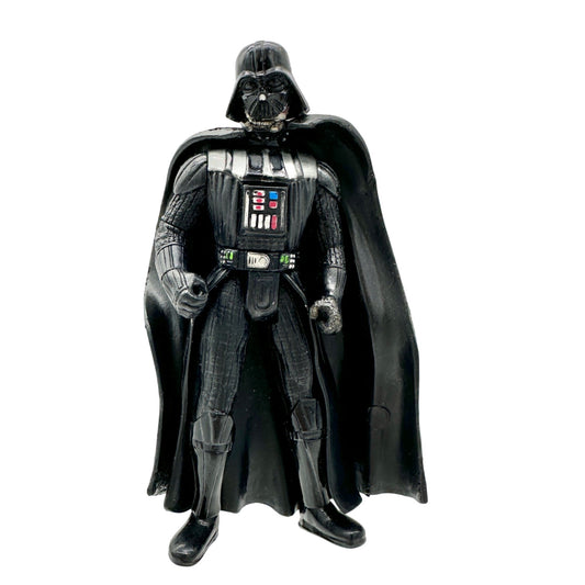 Vintage Darth Vader Action Figure With Removable Helmet and Cape 4 Inches