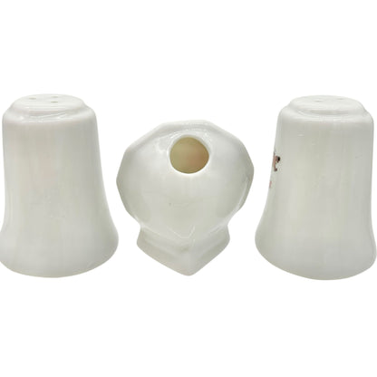 Atlantic City Souvenir 3pc Set Salt and Pepper Shakers Toothpick Holder Ceramic