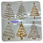 Christmas Tree Crafting Stencil Set For Crafts Painting Baking & DIY Projects