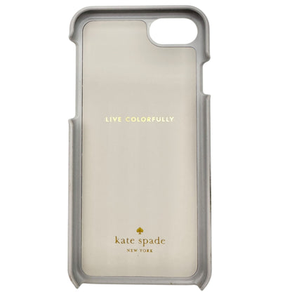 Kate Spade New York iPhone 7 Case Bunny Ears Whiskers Design 5.5 x 2.5 Taupe EUC