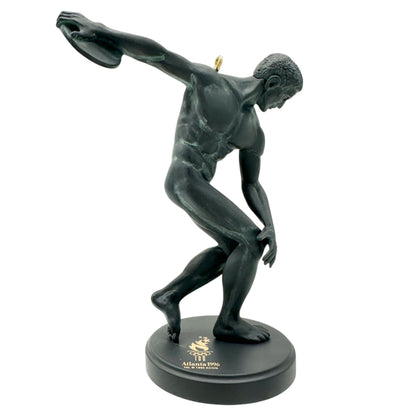 Hallmark Keepsake Ornament Olympic Triumph 1996 Atlanta Games Athlete Discus 4"H
