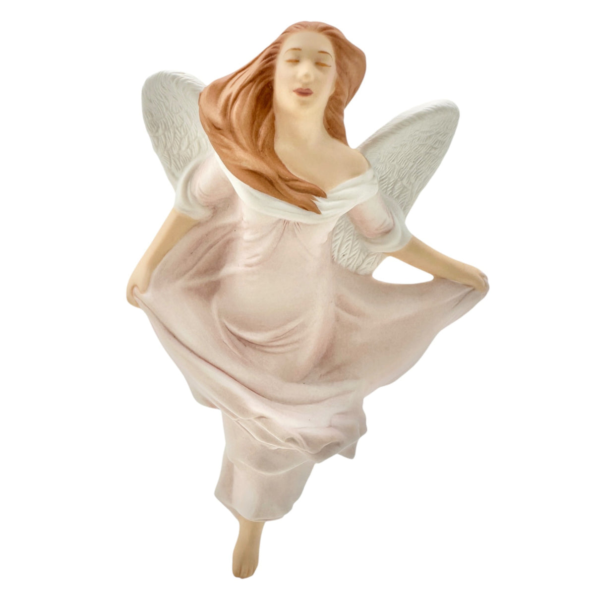 Hallmark Keepsake Ornament Angel Of Promise 2000 Porcelain Breast Cancer Andrews