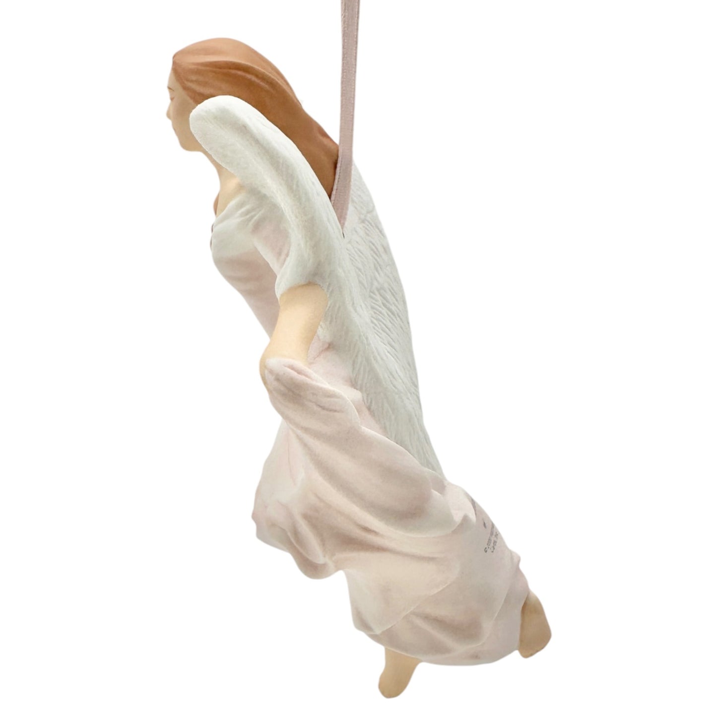 Hallmark Keepsake Ornament Angel Of Promise 2000 Porcelain Breast Cancer Andrews