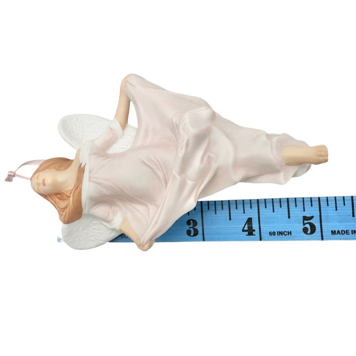 Hallmark Keepsake Ornament Angel Of Promise 2000 Porcelain Breast Cancer Andrews