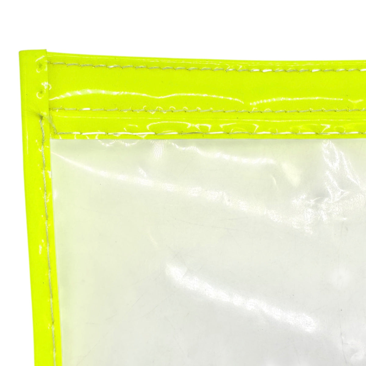 40 Count Plastic Job Jackets 1 Hole Top Opening 20 Green 20 Yellow 16.5" x 13.5"