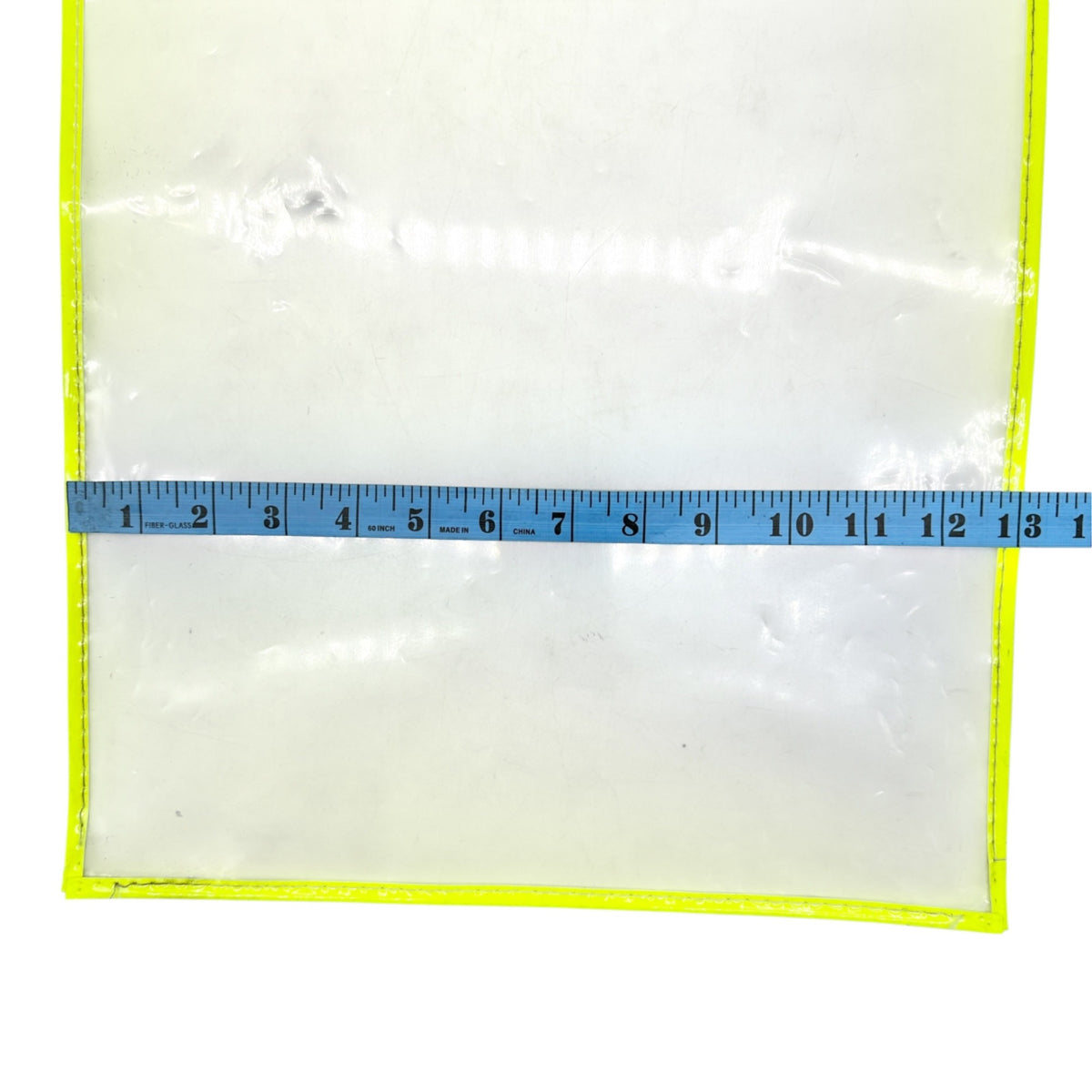 40 Count Plastic Job Jackets 1 Hole Top Opening 20 Green 20 Yellow 16.5" x 13.5"