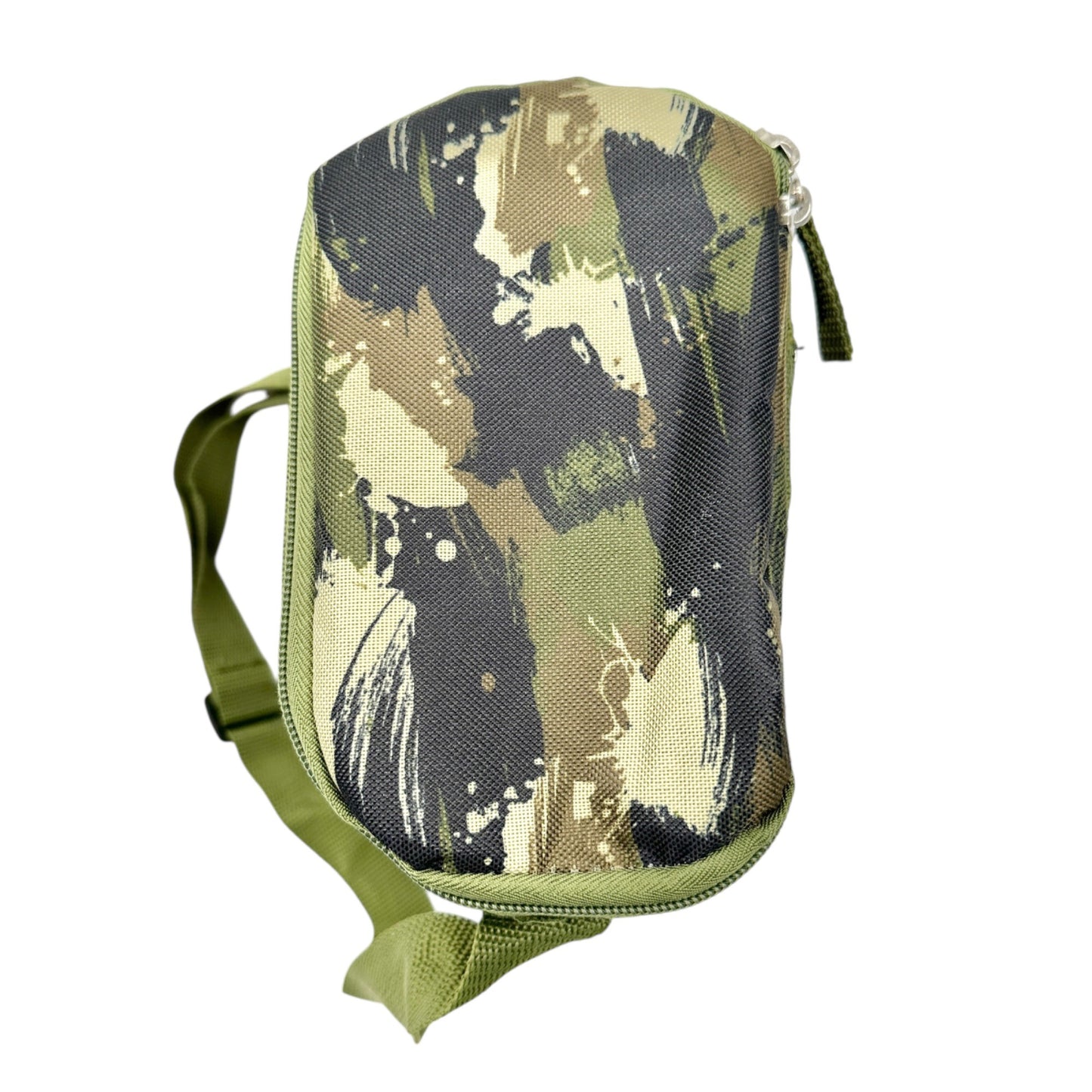 Polar Pack Camo Insulated Lunch Cooler Bag With Adjustable Shoulder Strap & Mesh Pocket