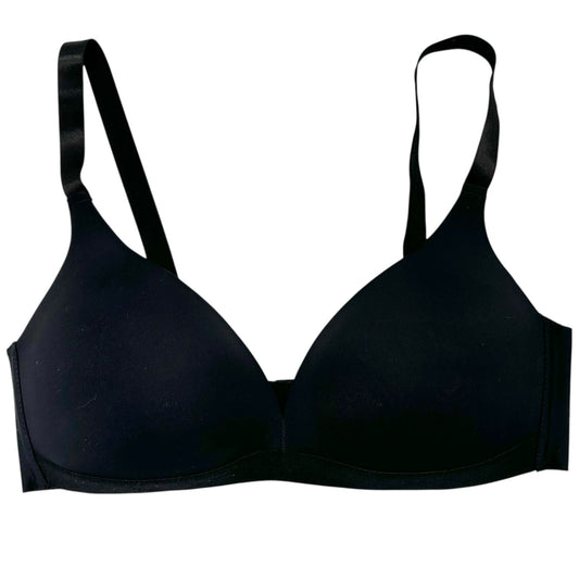 STRM Line Wireless Black Bra 40C Intimates Soft Polyamide Spandex Blend Seamless