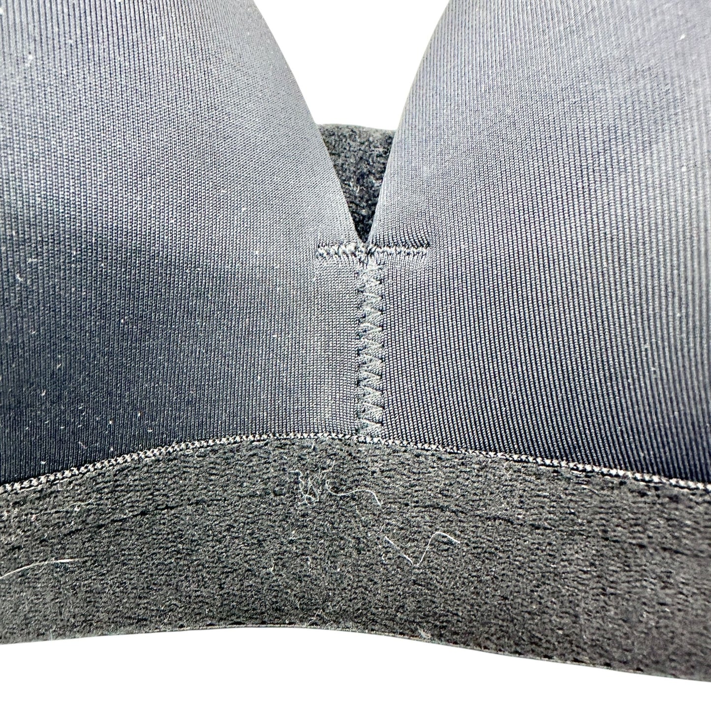 STRM Line Wireless Black Bra 40C Intimates Soft Polyamide Spandex Blend Seamless