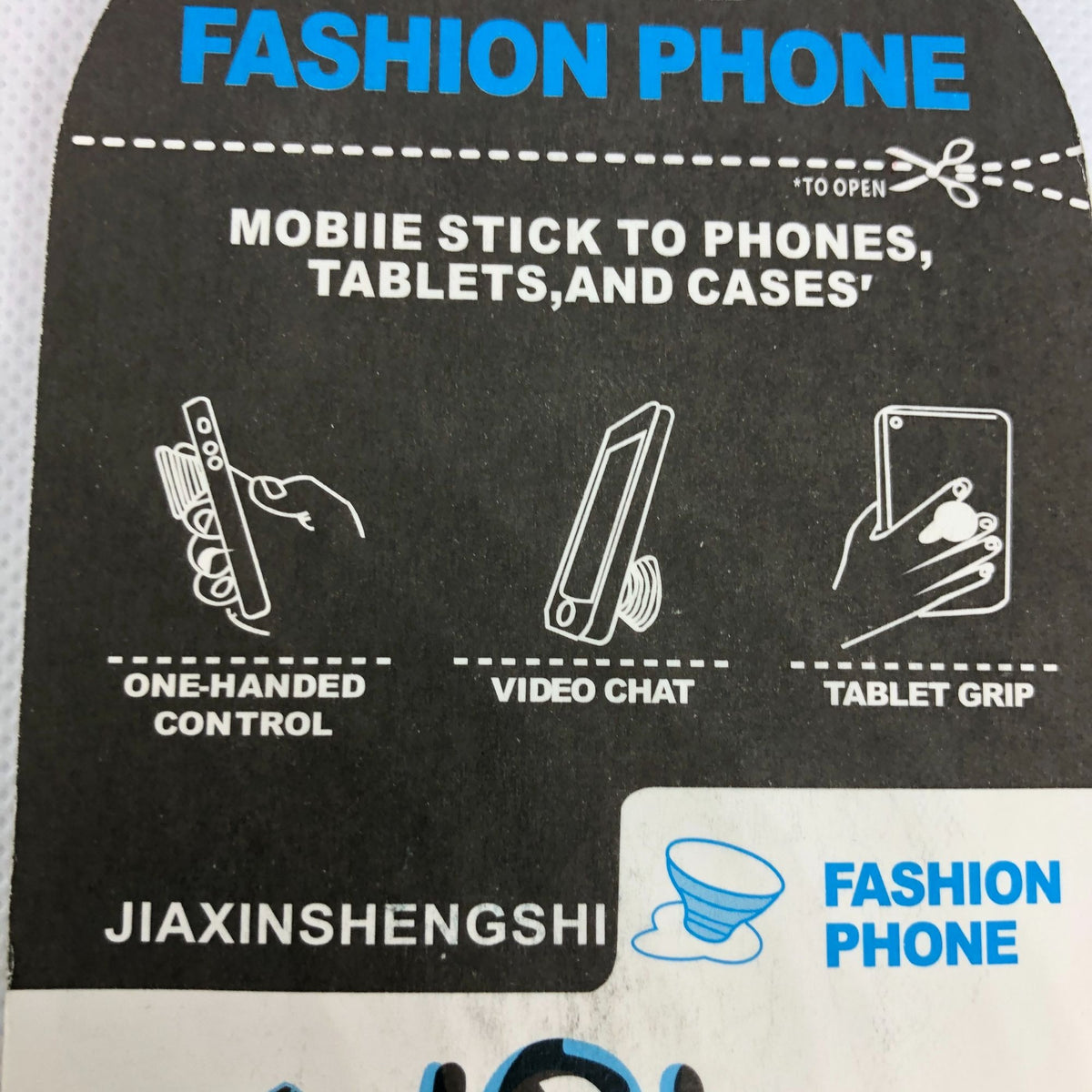 Fashion Phone Grip Stand and Car Mount Set Kiss Me Red Lips