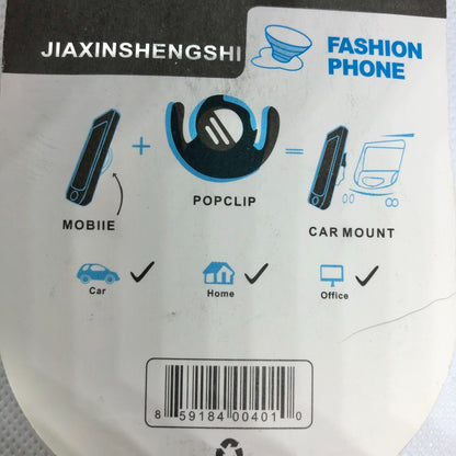 Fashion Phone Grip Stand and Car Mount Set Kiss Me Red Lips
