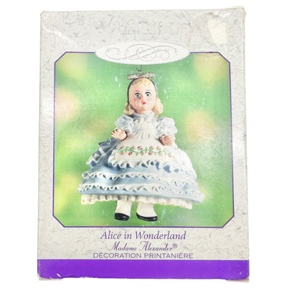 Hallmark Keepsake Ornament Alice In Wonderland Madame Alexander 2000 Handcrafted