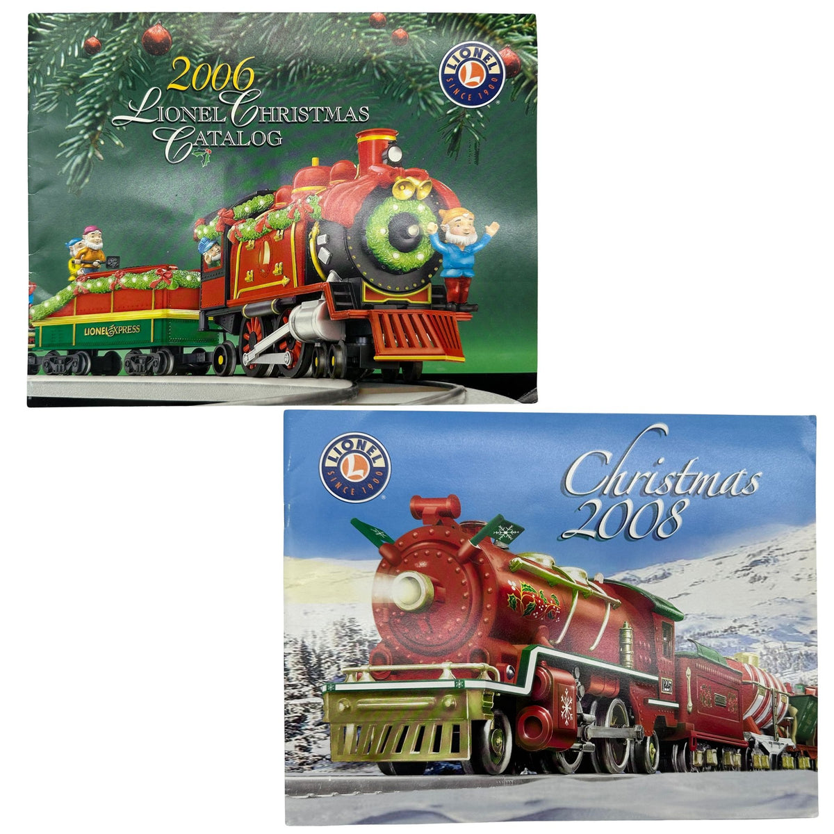 Set Of 9 Lionel Christmas Catalogs 2006-2017 Collectible Train Holiday Booklets