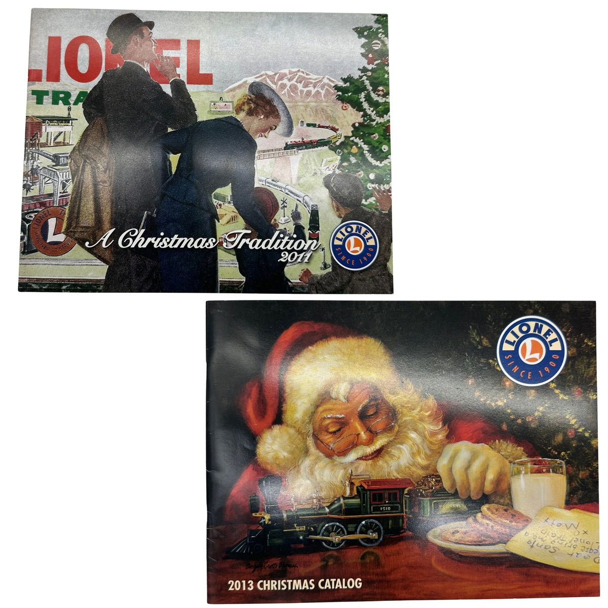 Set Of 9 Lionel Christmas Catalogs 2006-2017 Collectible Train Holiday Booklets