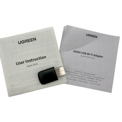 Ugreen AX900 USB Dual Band Wi-Fi Adapter CM762/CM763 Black NWOB