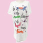 Womens Nightshirt She Who Sleeps With Weenies One Size SS Sleepwear NEW