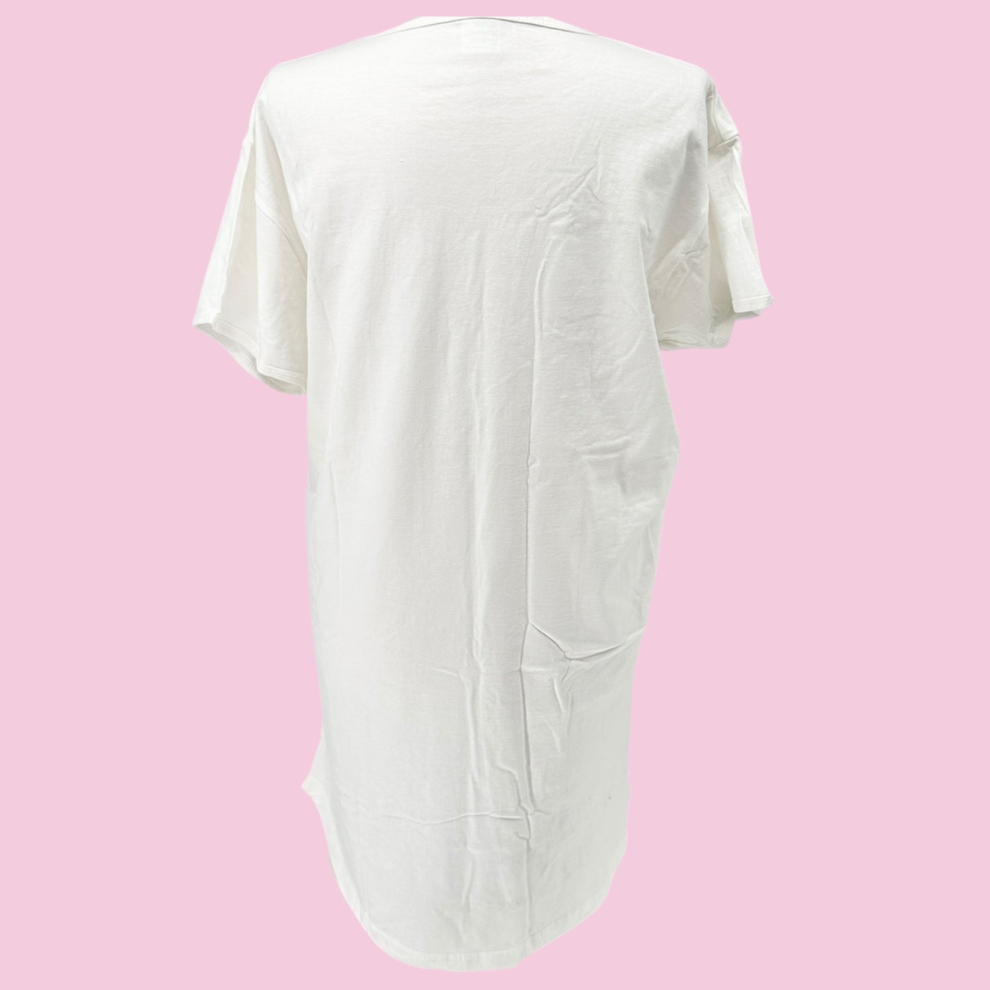 Womens Nightshirt She Who Sleeps With Weenies One Size SS Sleepwear NEW