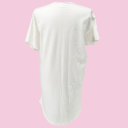 Womens Nightshirt She Who Sleeps With Weenies One Size SS Sleepwear NEW