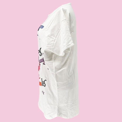 Womens Nightshirt She Who Sleeps With Weenies One Size SS Sleepwear NEW