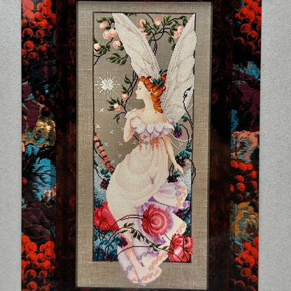 Mirabilia FAIRY FLORA Cross Stitch Pattern By Nora Corbett 1994 Design 8" x 20"