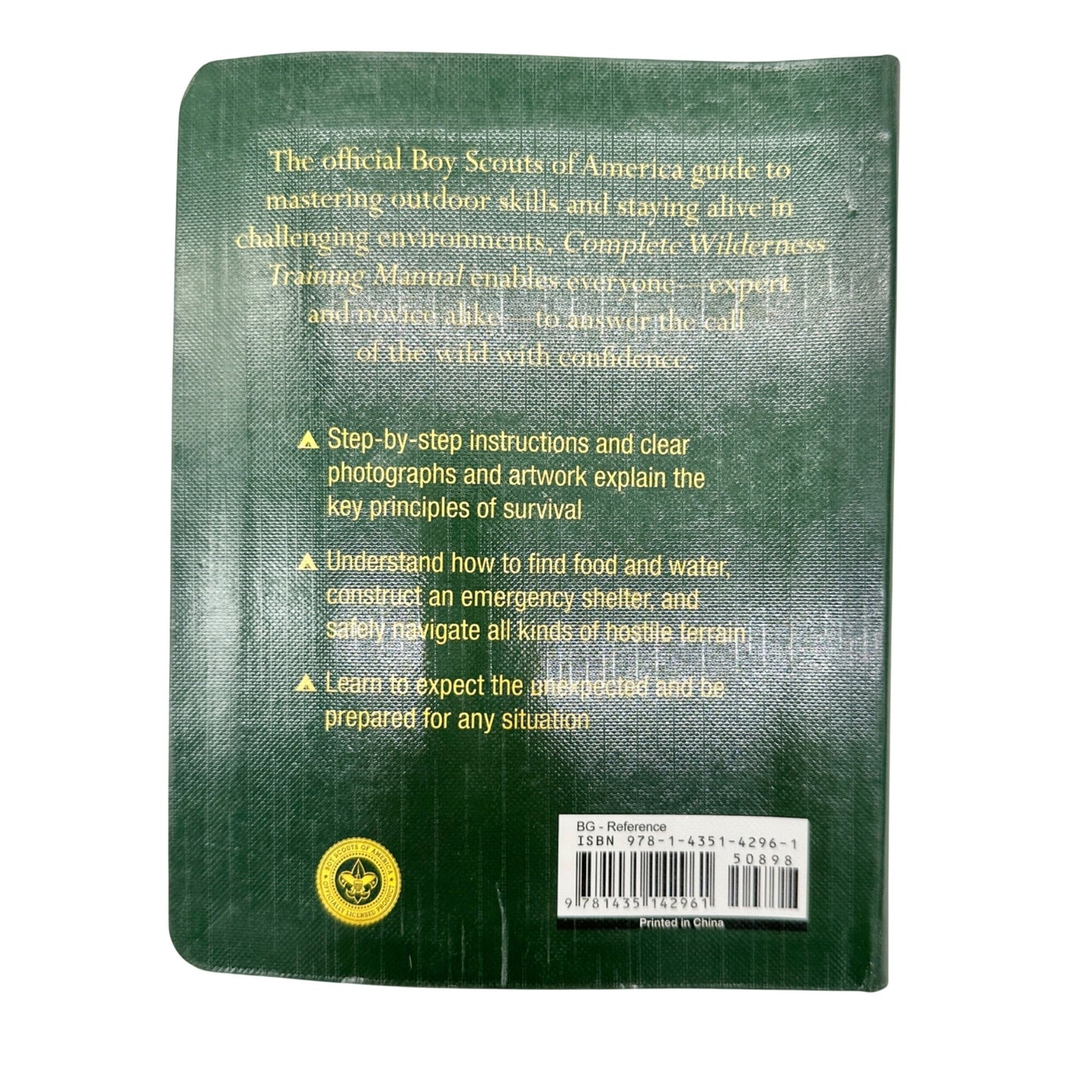 Complete Wilderness Training Manual By Hugh McManners Boy Scouts Of America