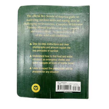 Complete Wilderness Training Manual By Hugh McManners Boy Scouts Of America