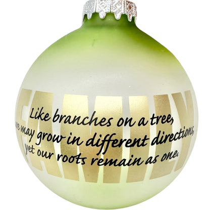 Bronners Christmas Wonderland FAMILY Ball Ornament