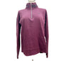 Victoria's Secret Pink Sweatshirt Small Fuchsia Long Sleeve 1/4 Zip
