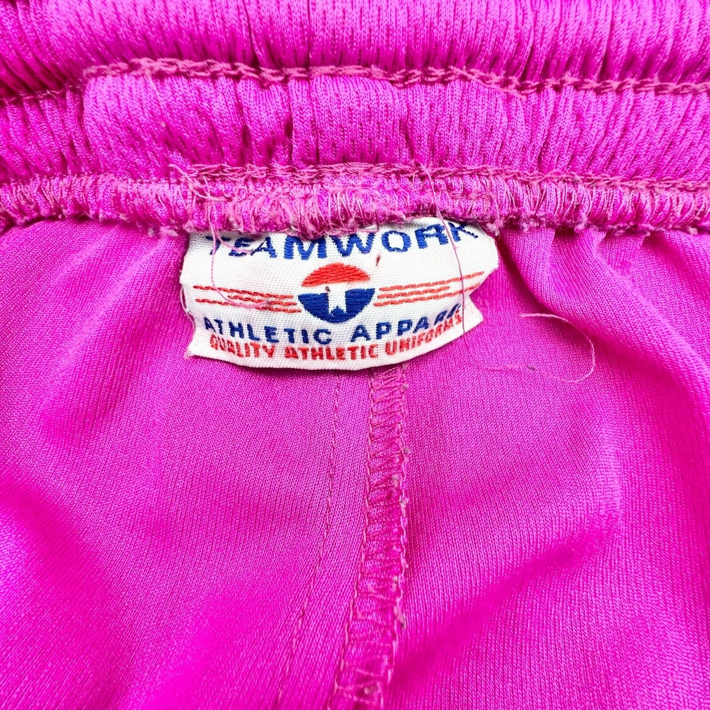 Teamwork Athletic Apparel L(30-33) Pink Drawstring Shorts