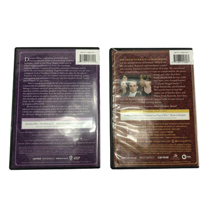 Downton Abbey Seasons 1 and 2 DVD Sets Classic Crawley Romance Scandal