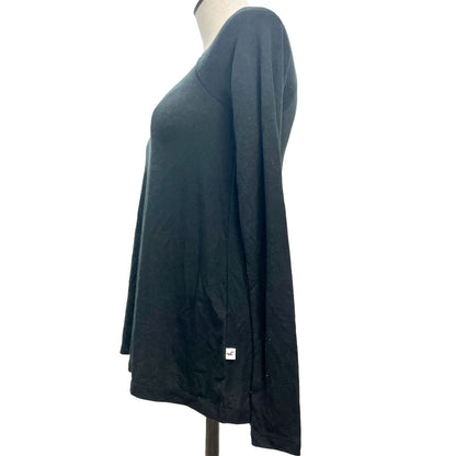 Hollister T-shirt Womens XS Black Long Sleeve Abercrombie & Fitch